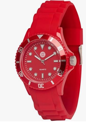 FC Bayern München Armbanduhr | Uhr | Kinder | Rot