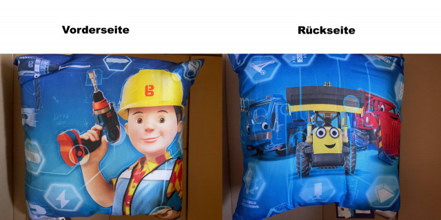 Kissen Bob der Baumeister "Akkuschrauber"